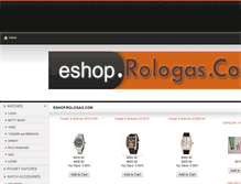 Tablet Screenshot of eshop.rologas.com